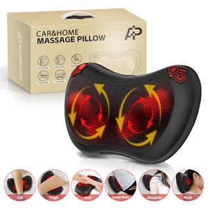 【Christmas Warm-Up】Neck and Back Massager Pillow with 3D Kneading and Heating - Electric Cushion for Ultimate Comfort and Relaxation - Luxury, Relaxing, Top Christmas  Gift Choice