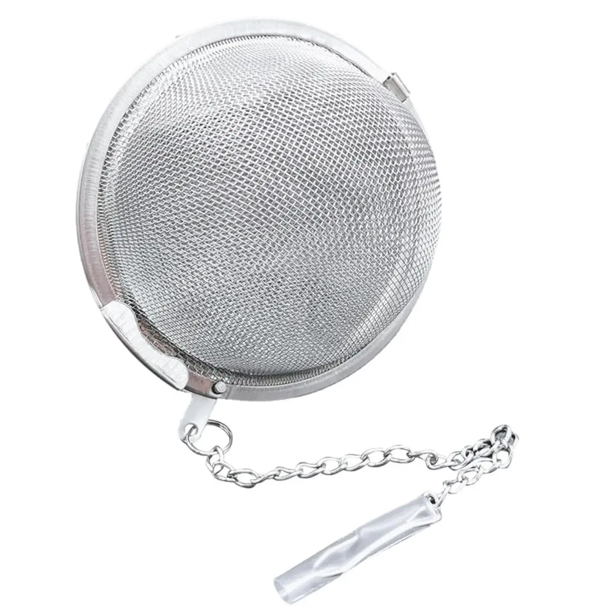 Tea Egg Ball, Tea Balls for Loose Tea, Tea Ball Made of Stainless Steel Mesh, Tea Strainer with Chain, Tea Infuser, Strainer Filter for Tea, Tea Filter, Lockable Tea Maker