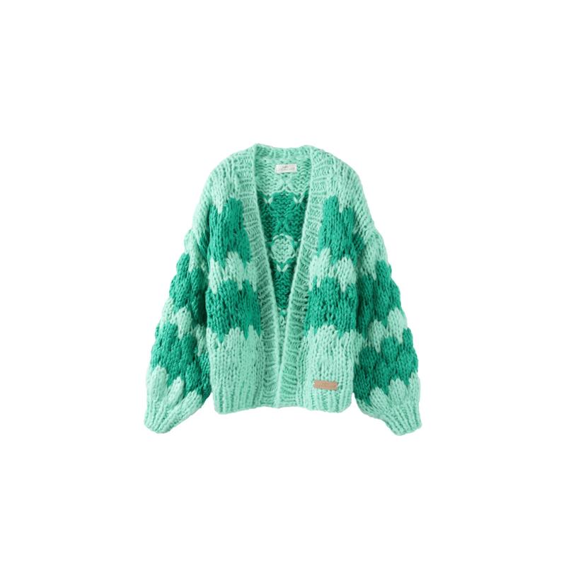 Mint Gelato Hugs & Kisses Cardigan 1