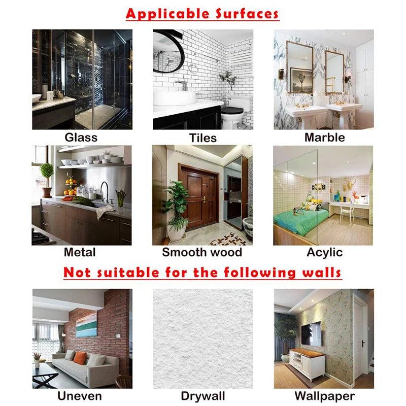 🔑 10/20Pcs Transparent Self-Adhesive Wall Hooks – Strong Suction Cup Hangers for Kitchen & Bathroom 6