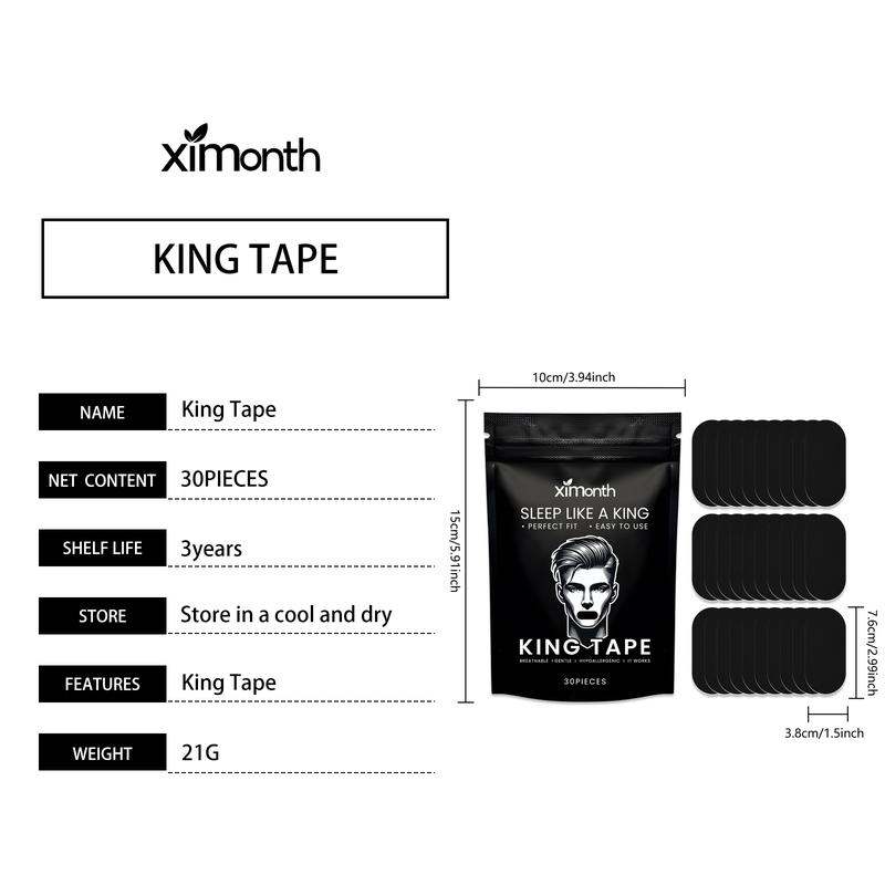 Ximonth Anti Snoring Tape Stop Snoring Sleep Tape Sleep Comfort Breathable Mouth Tape 1