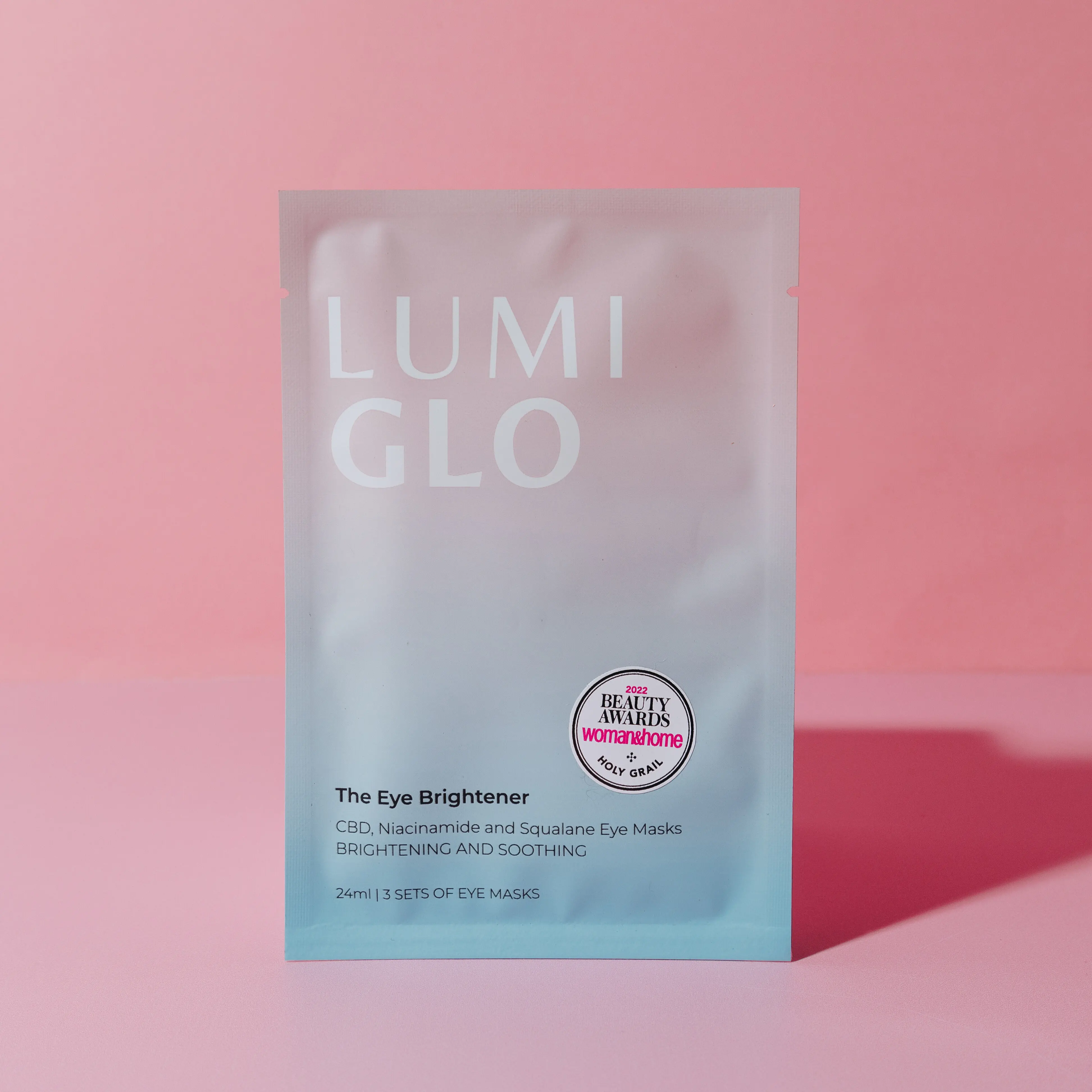 Eye Brightener Eye Masks with Niacinamide, Squalene and CBD Leaf Extract