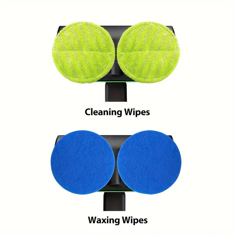 Electric Rechargeable Cordless Floor Cleaner Scrubber Sweeper Polisher Mop Set 5