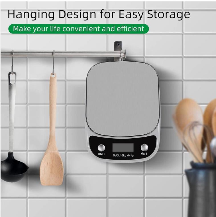 10KG Kitchen Scales Digital Electronic LCD Cooking Baking Food Weighing Scale UK 7