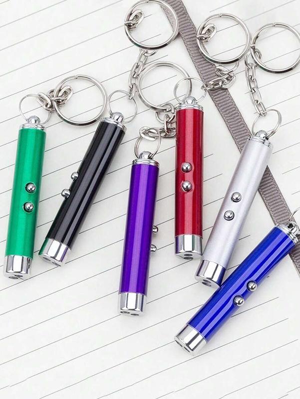 2-In-1 LED + Laser Cat Toy - Multifunctional Cat Teaser Wand, Interactive Pet Toy, Best Cat Toys, Portable Keychain Laser 3