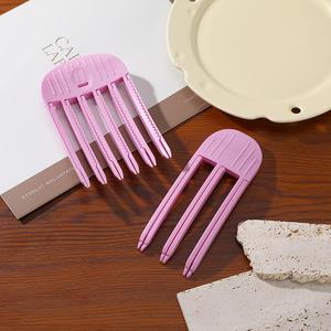 Hair Root Fluffy Comb Clip, 2 Counts/set Hair Root Fluffy Tool, Heatless Hair Styling Tool for Women & Girls, No Heat Hair Styler Accessories