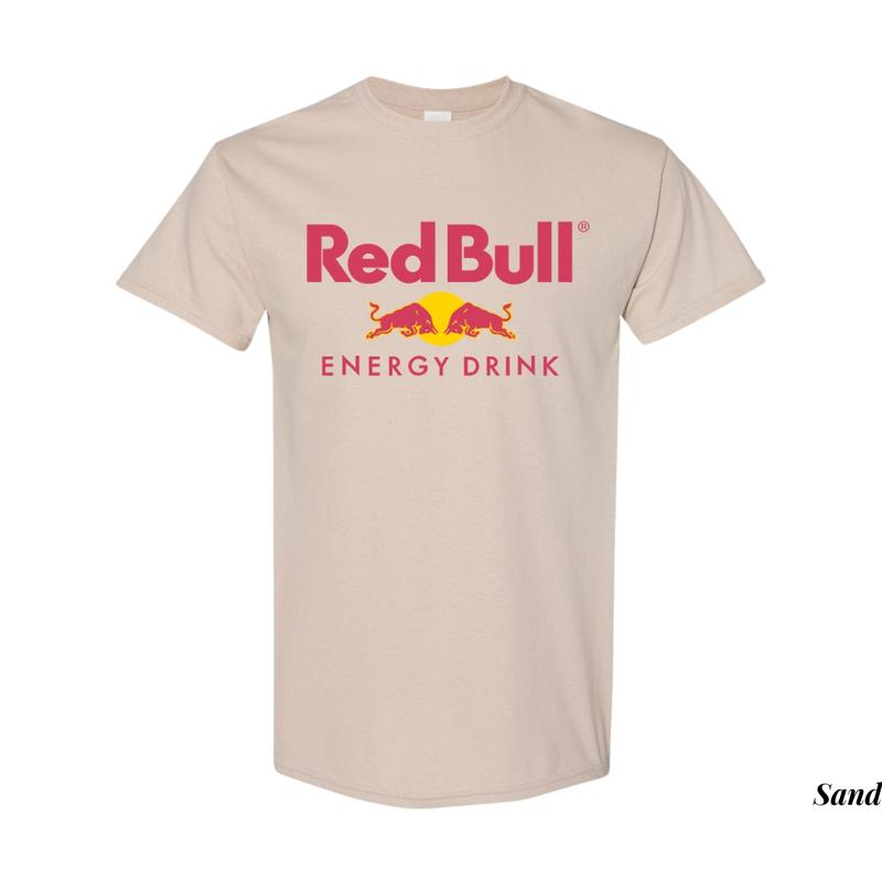 Red Bull T-shirt, Red Bull Logo Shirt, Soft Breathable Material, Perfect Gift for Men and Women, Everyday Relaxed Shirt 1