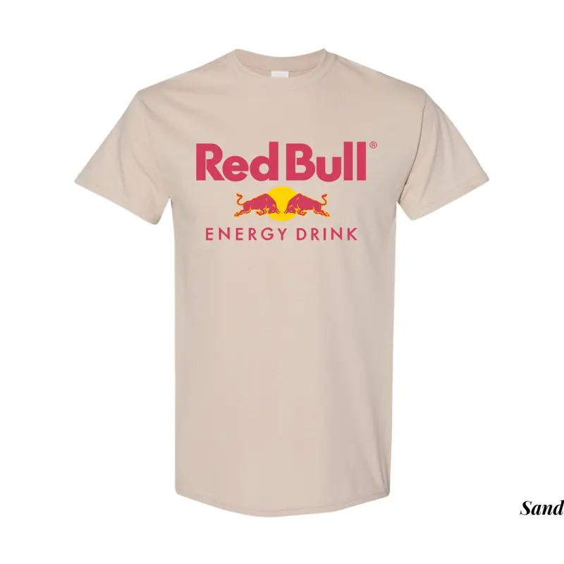 Red Bull T-shirt, Red Bull Logo Shirt, Soft Breathable Material, Perfect Gift for Men and Women, Everyday Relaxed Shirt 1
