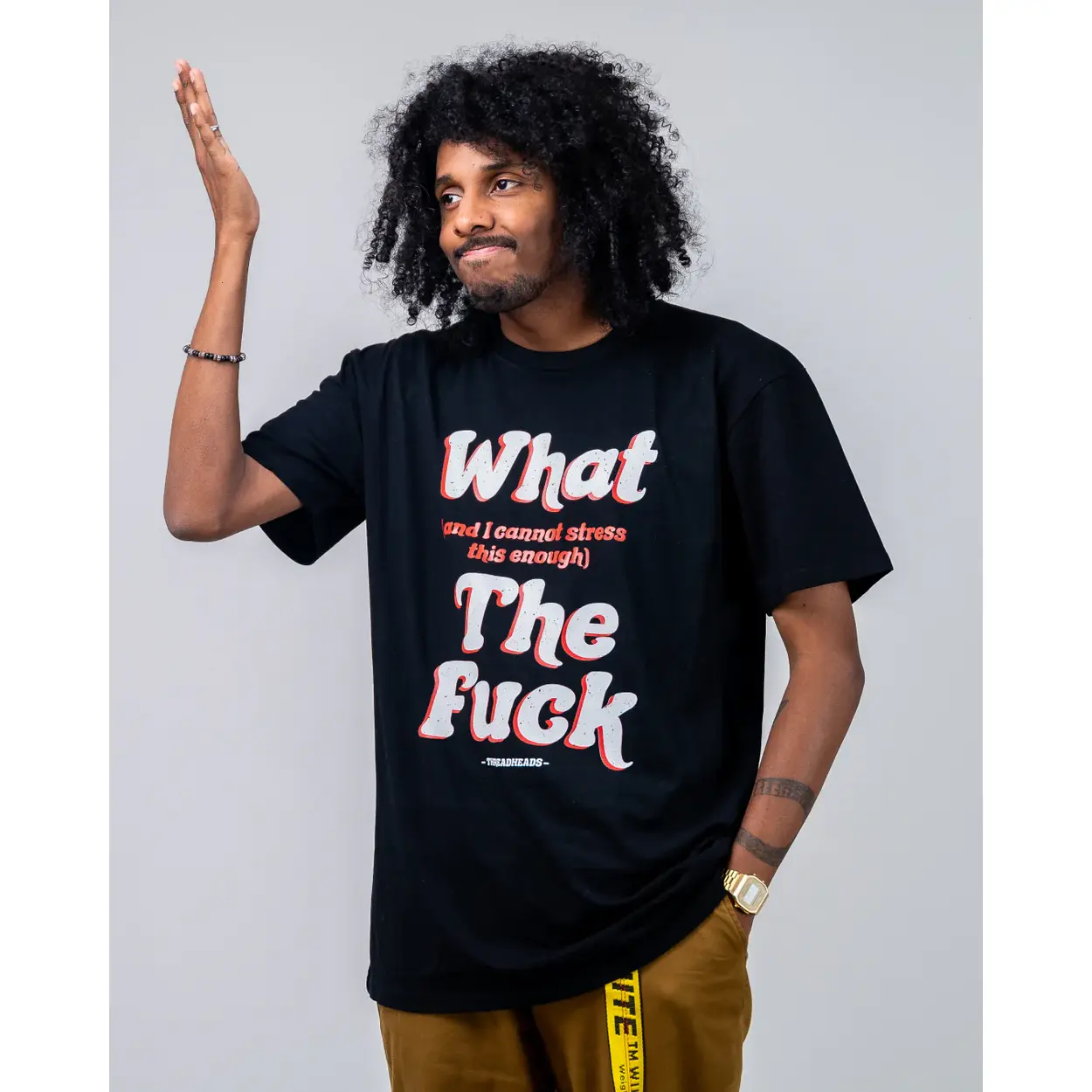 What The Fuck T Shirt Australia Online T-shirt Retro 90s Vintage Sustainable Cotton