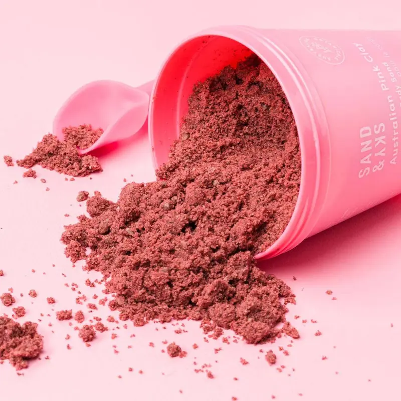 Sand & Sky Australian Pink Clay Smoothing Body Sand 2