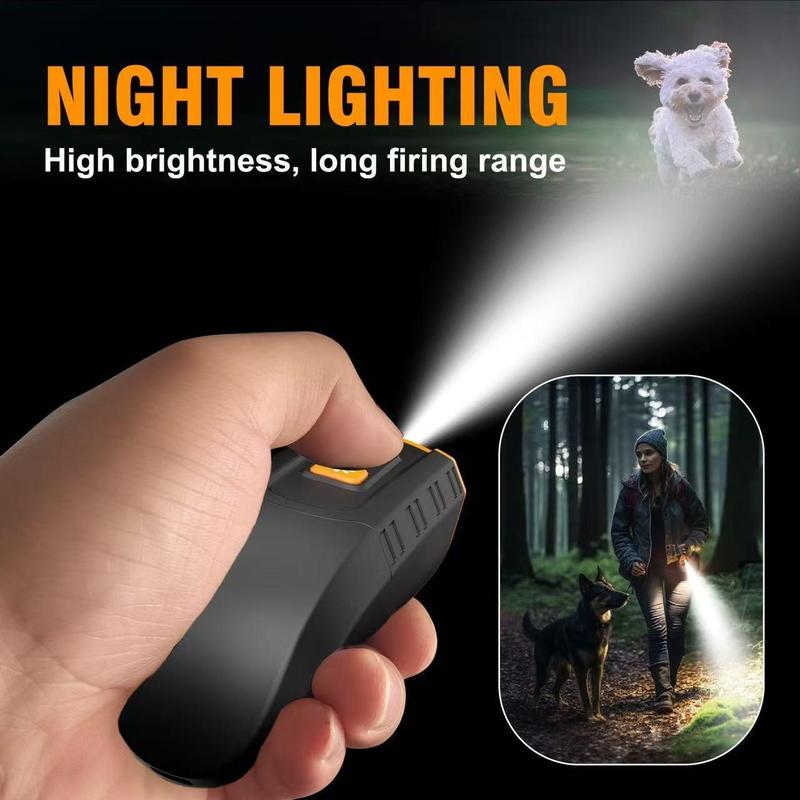 Dog Bark Deterrent Device Stops BadBehavior -No need yell or swat, Just point toa dog, Hit the button -Long-range ultrasonicanti bark tool 3