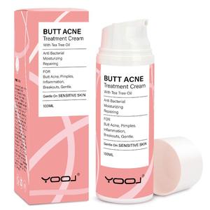 Butt Acne Treatment Cream with Tea Tree Oil - 100ml Moisturizing & Repairing Cream