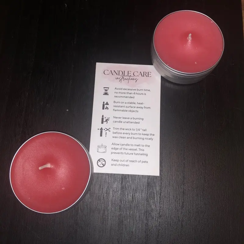 Vanilla Candle tin 3