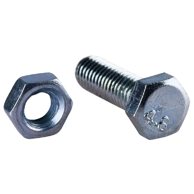 Value Pack M10 X 100 Hex Bolts & Nuts Zinc Plating 2 Pack 1