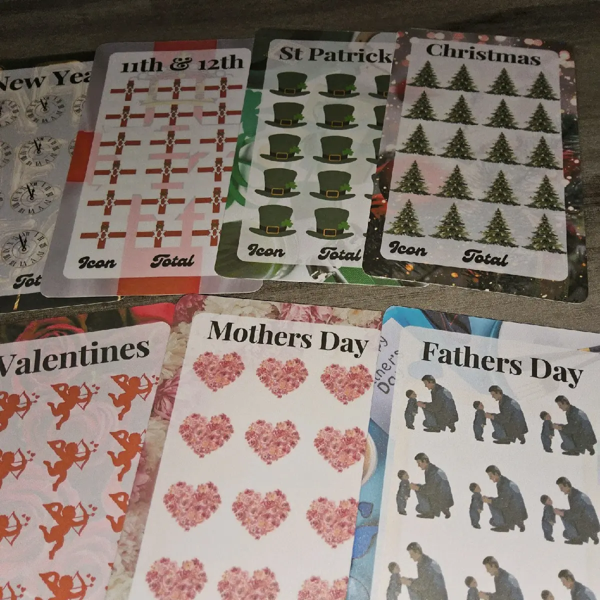 Holiday Event Saving Trackers