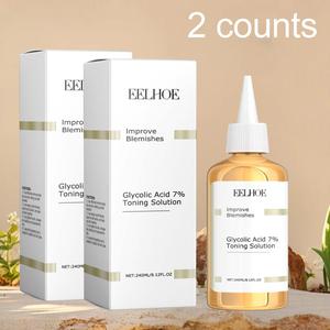 7% Glycolic Acid Toner, 1 Count/2 Counts Gentle Moisturizing Skin Care Toner, Refreshing Non-sticky Skin Care Product for Women & Men