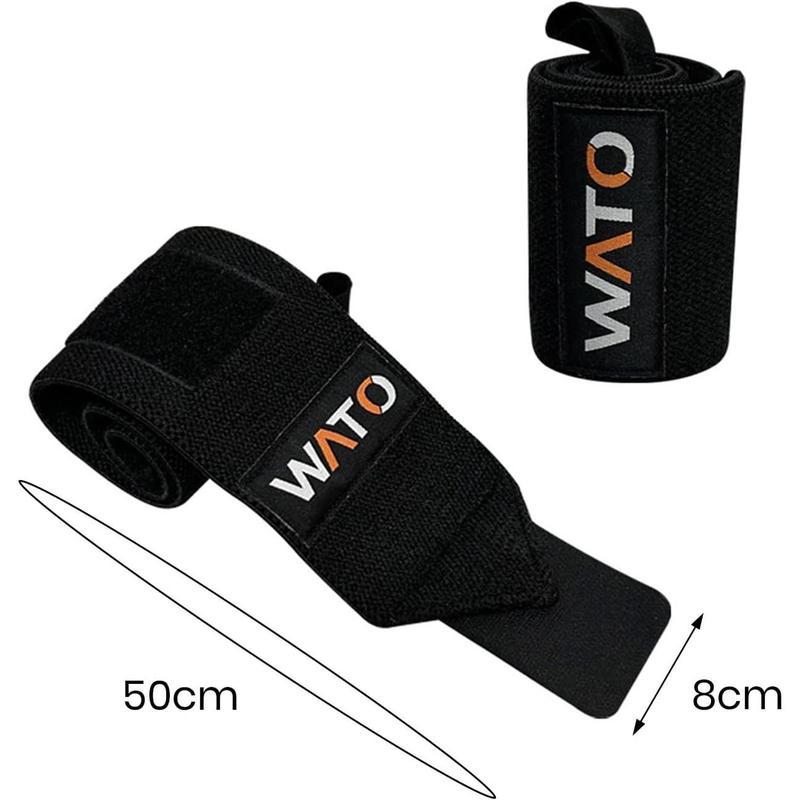 Lifting Wrist Strap Sports Wristband with Adjustable Fastener Tape Thumb Loop Design Compression Guard for Weightlifting Gym Fitness Elastic Pressure 1