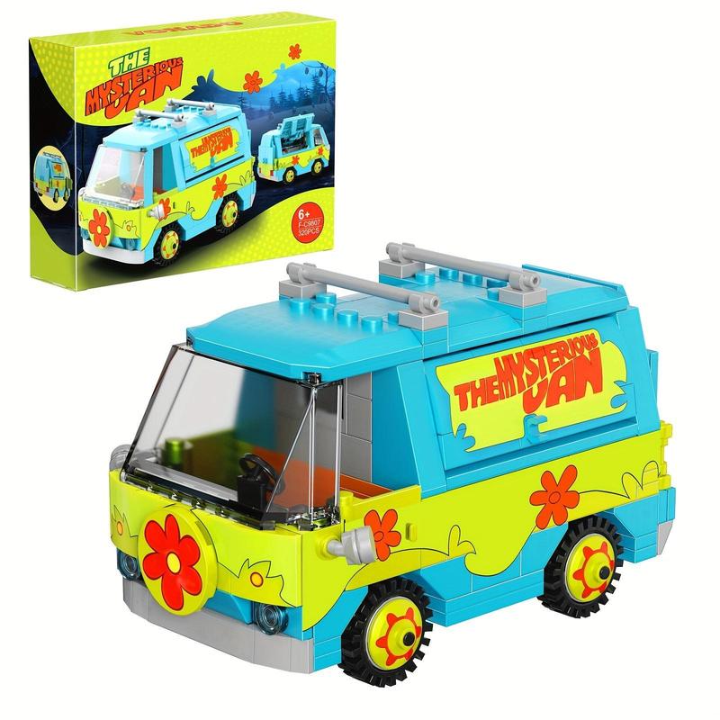 [320 Pieces Van Building Blocks] 320 Pieces Popular Movie And TV Van ...