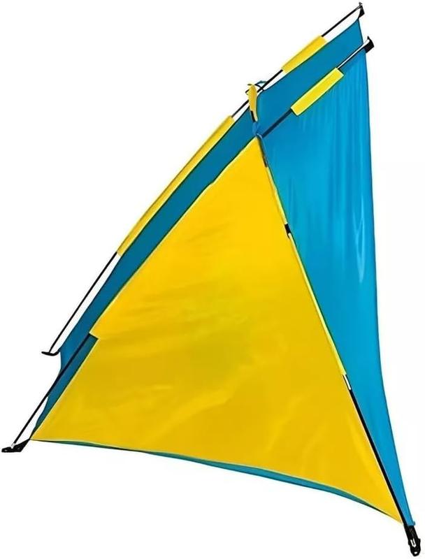 New Beach Shelter Tent Outdoor Pop Up Sun Shade for 2-3 Person – Waterproof Camping Tent with Ground Sheet & Carry Bag – Portable UV Canopy for Garden, Park, Picnic, or Beach 6