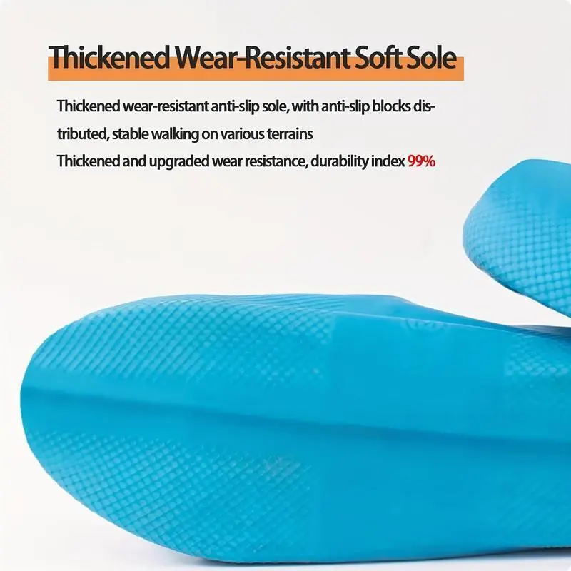 Outdoor Latex Rain Boots Waterproof Shoe Cover That Can Be Reused For ...