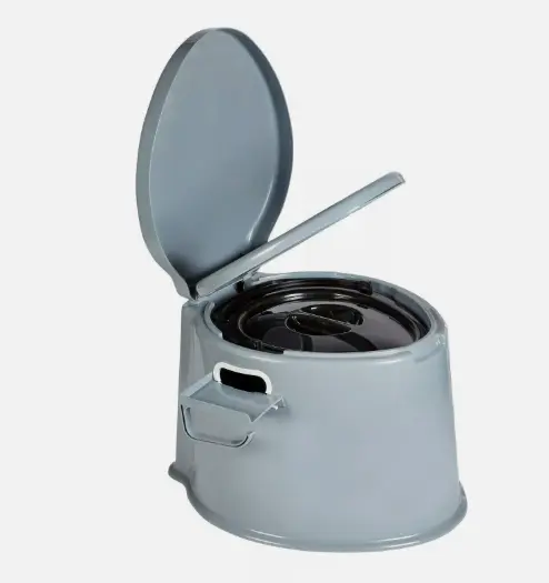 5L PORTABLE TOILET COMPACT POTTY LOO CAMPING CARAVAN PICNIC FISHING FESTIVALS 2
