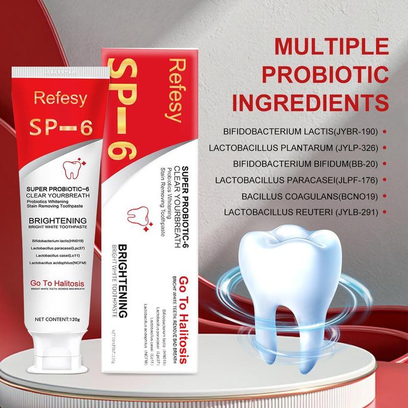 SP-6 Super Probiotic Toothpaste, Cooling Mint Flavor, Freshens Breath SP-8,SP-10,Sp-8,SP-10,sp-8,sp-10 4