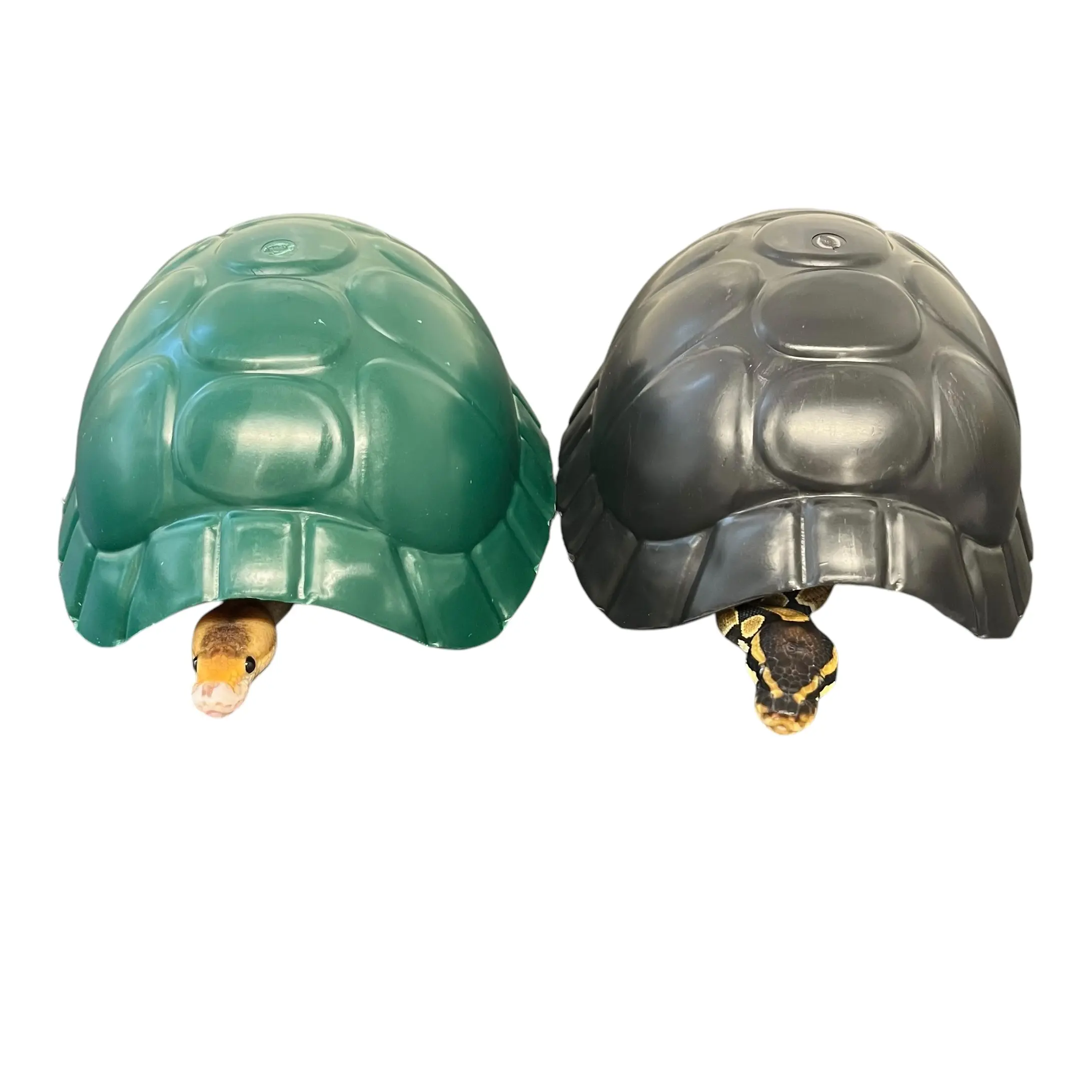 Plastic Tortoise Shell Reptile Hides for Snakes, Lizards, and Amphibians - LABP Cave