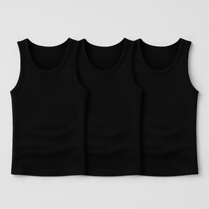 workout gym exercise Men,s Pack OF 3 OR 6 Plain Vest sport body shaper tummy control cattibor singlet