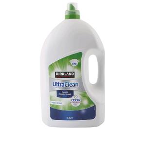 Kirkland UltraClean Bio Laundry Liquid 5L Fresh Scent Eliminating Tough Stains 178 Washes