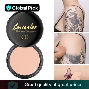 Long-lasting Concealer, 1 Count Waterproof Matte Finish Concealer Cream, Full Coverage Concealer, Makeup Product for Women & Girls, Foundation, Hydrating Flawless Coverage, Cosmetics, Color Correcting Balm, Concealer for Acne, High Quality Cosmetics