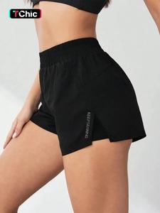 Women's 2 in 1 Pocket Design Shorts, Casual Comfy Breathable Athletic Wear Shorts for Yoga Gym Workout Running, Ladies Bottoms for All Seasons