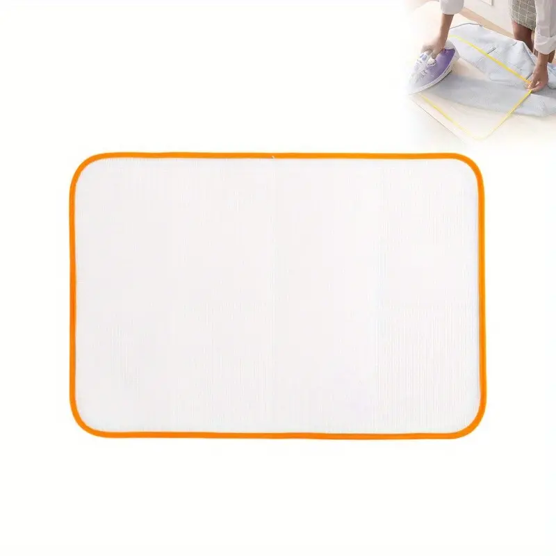 6pcs High-Temperature Resistant Ironing Cloths, 80.01cm x 39.88cm - Durable Plastic Heat Insulation Mats for Safe Ironing, Random Colors, Ideal for Home & Dorm Use 5