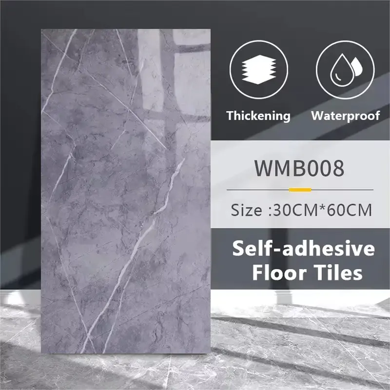 10PACK GREY Marble Matt Bathroom Panels Shower Wet Wall Kitchen Cladding PVC wall  sticker panel  wallpaper  self  adhesive 5
