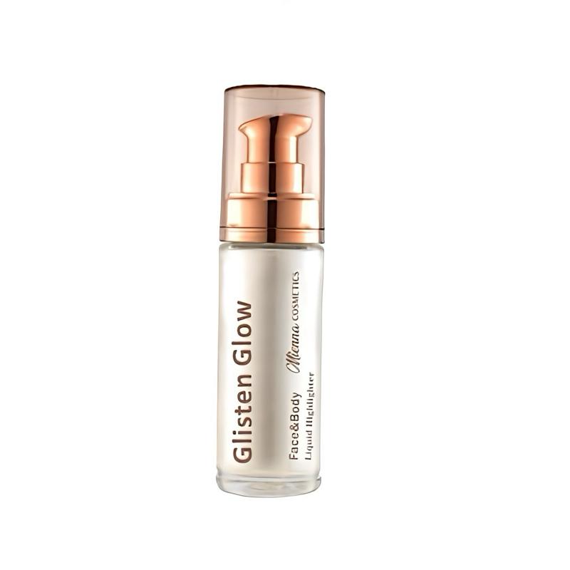Mienna- Glisten Glow Liquid Highlighter - Metal collection Radiant Makeup  Flawless Gentle Bronzer Foundation Moisturizer Cosmetic 0