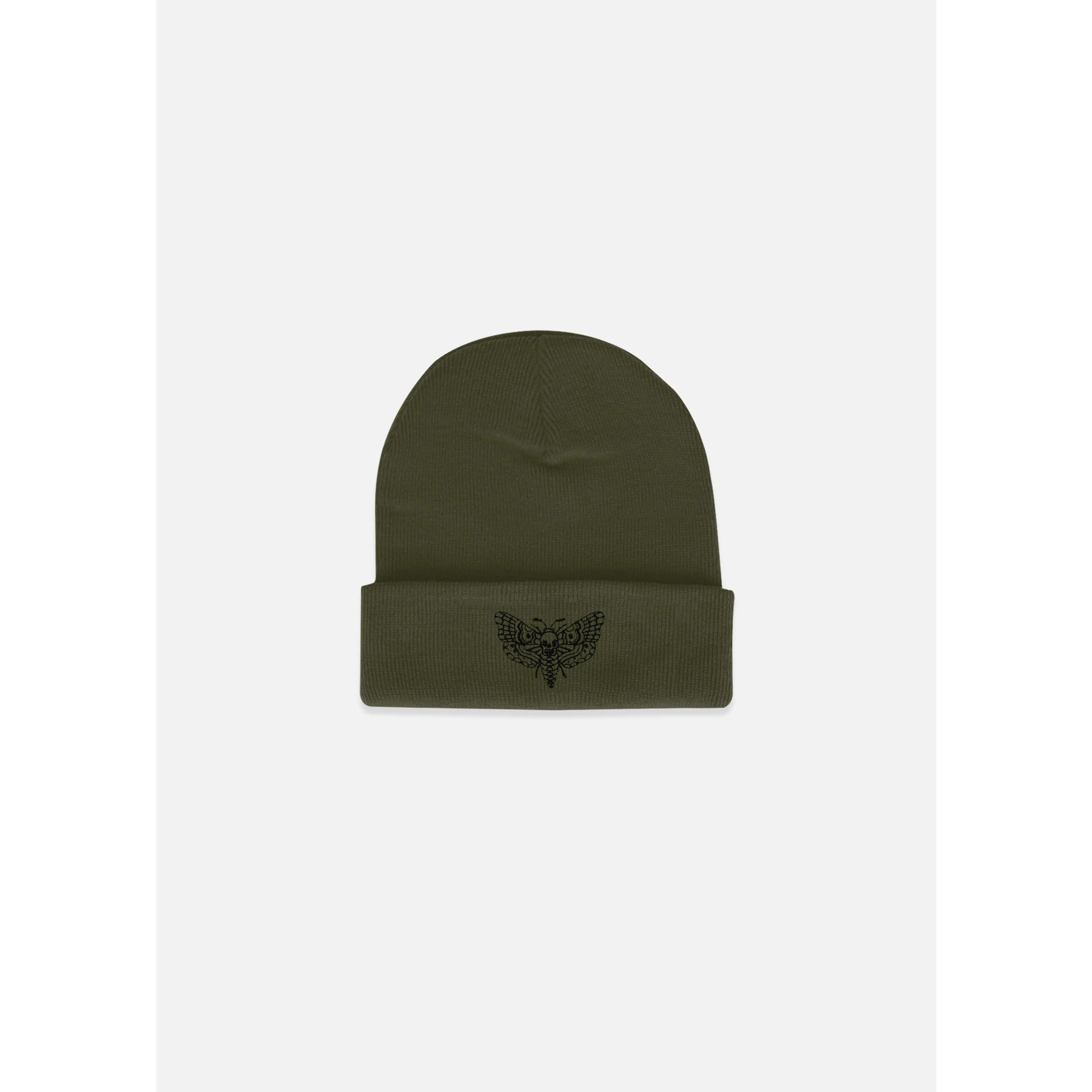Death Moth Beanie - Khaki