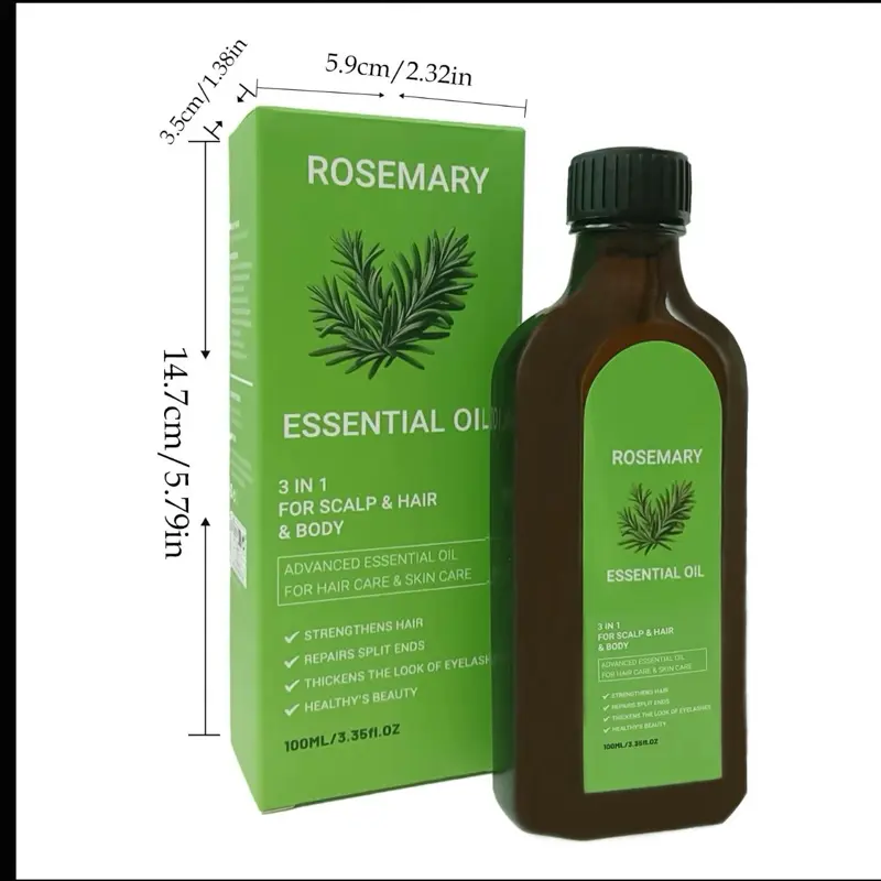 Rosemary Mint Scalp & Hair Strengthening Oil For Healthy Hair Growth, 100ml Haircare masks curly products viral hair oil  Castor Oil Daily Hairline Comfort rosmary coconut wild 1