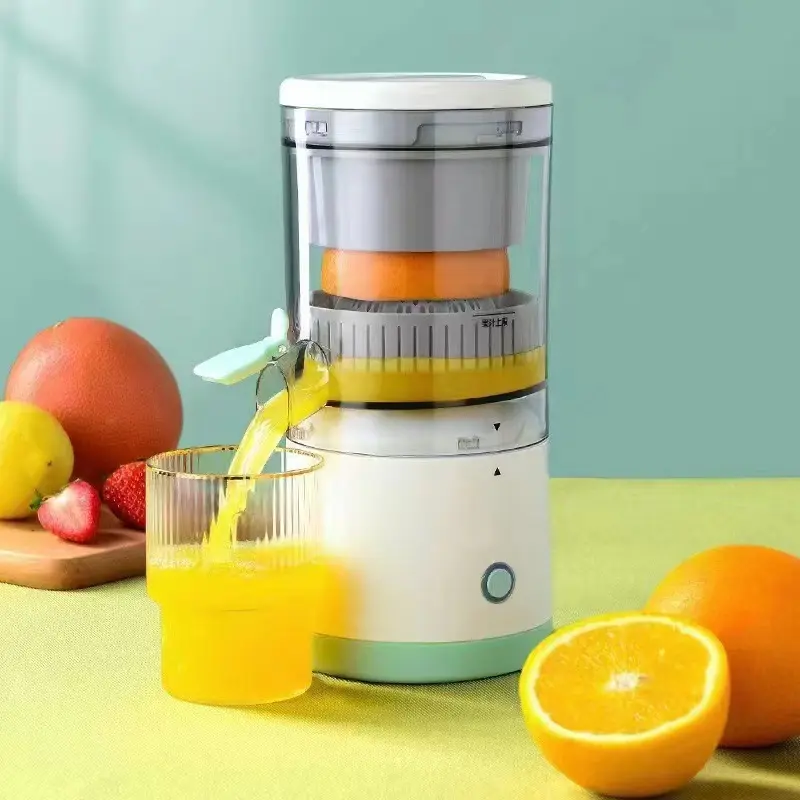 Electric Citrus Juicer - USB-C Rechargeable Juicer with 45W Motor, 20-second Quick, Seedless Juice - Electric Citrus Juicer with Easy-to-Clean Detachable Parts, One-Touch Operation, Portable Design 0