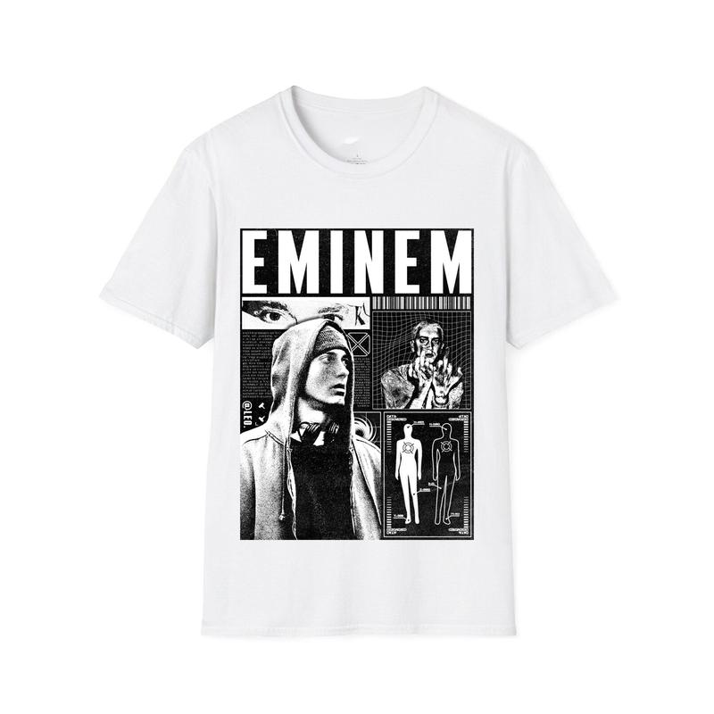 Eminem Real Slim Shady T-Shirt - Gildan 100% Cotton Unisex Casual Fit - Clothes 1