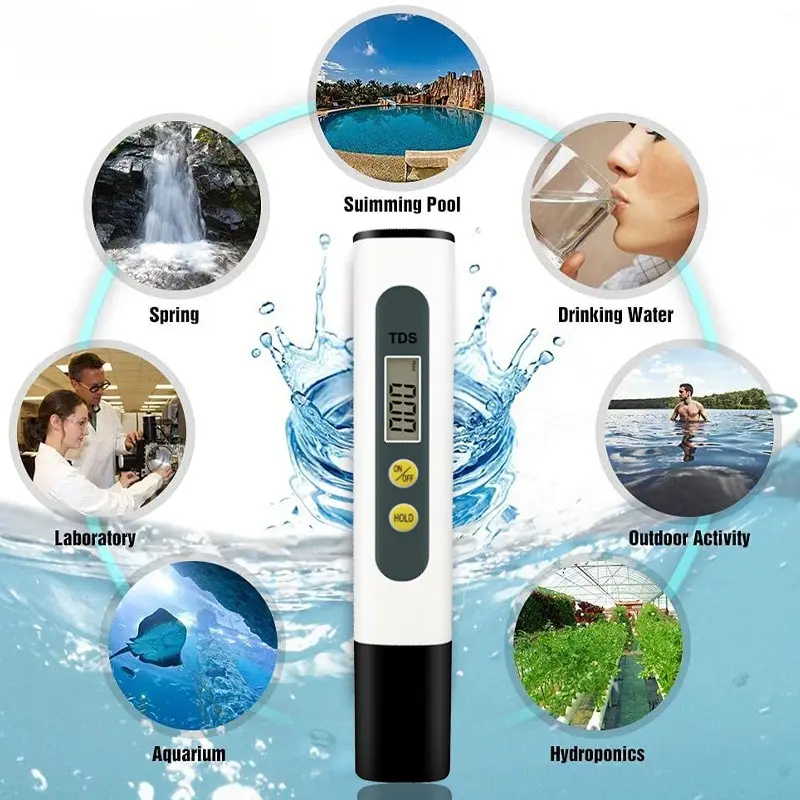 Tds pen water test pen household two-button water quality test pen tds water quality test pen 2