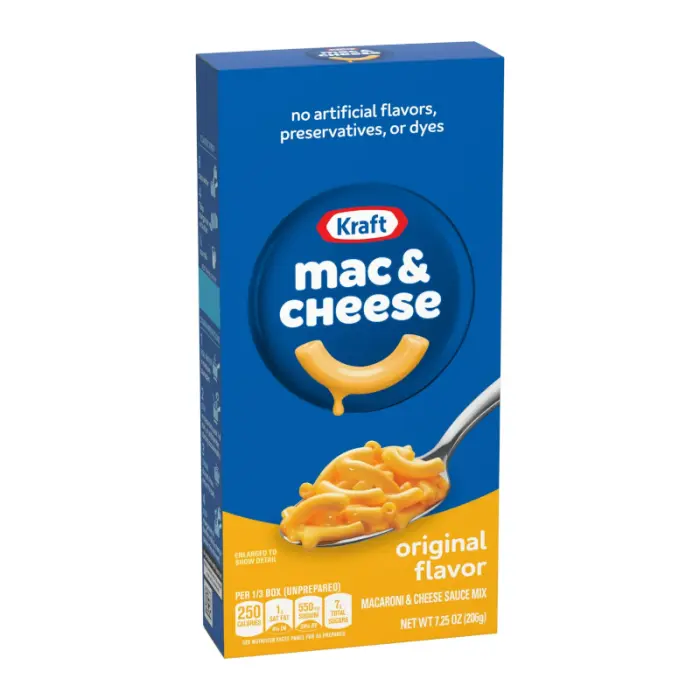 Kraft Macaroni Cheese Original - 7.25oz (206g)