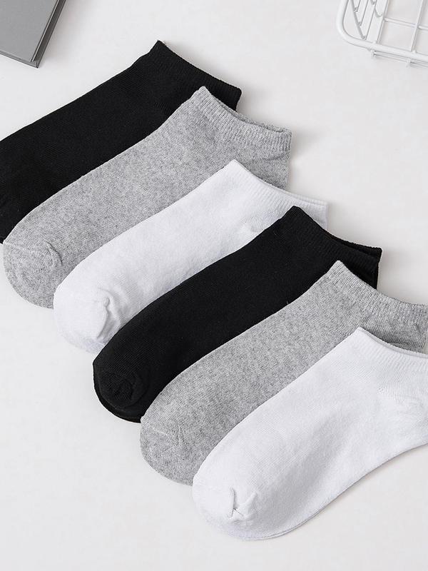 GO0D Summer 2024 Women's 6 Pairs PlainAnkle Socks, Soft Cozy Multi-pack FashionCasual Breathable Low Cut Socks For SummerDaily Wear, Women's Socks & Hosiery 3
