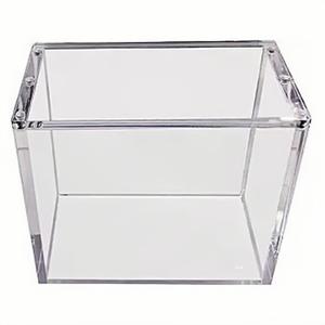 Clear Acrylic Game Card Storage Box, 1 Count Dustproof Anime Toploader Cards Display Box, Trade Card Box,Game Card Storage Organizer for Home Office, Home Card Sleeves Decor,Card Hobby Box,Trading Card Sleeve,Trading Card Toploaders
