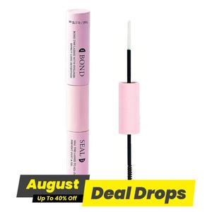 Double Ended Eyelash Extension Glue, Long Lasting Hold Eyelash Bond and Seal Glue, Professional Makeup Accessories for Women, Cosmetic