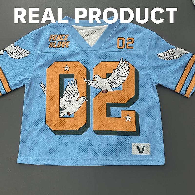 Chris Brown XX Breezy Bowl Jersey, 2025 Tour Concert Outfit 4