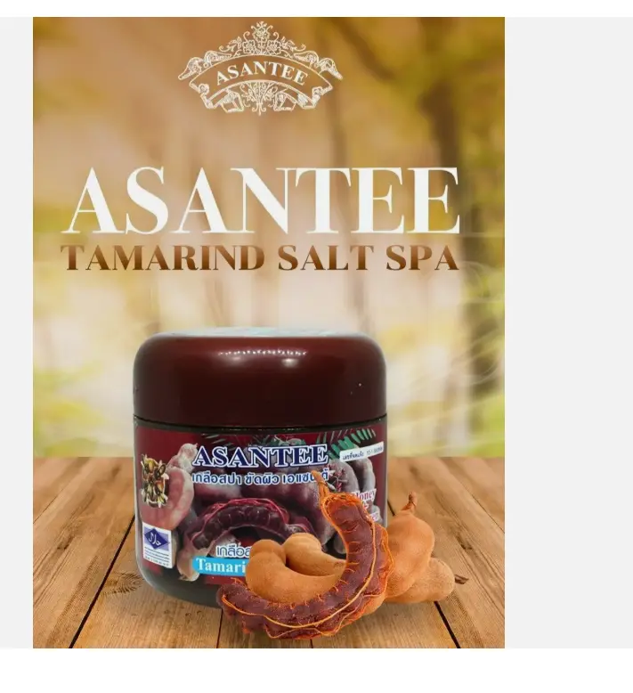 ASANTEE Tamarind Salt Spa Scrub with Honey and Collagen, 700ML Jar for Exfoliating and Nourishing Skin - Exfoliator, Body Care