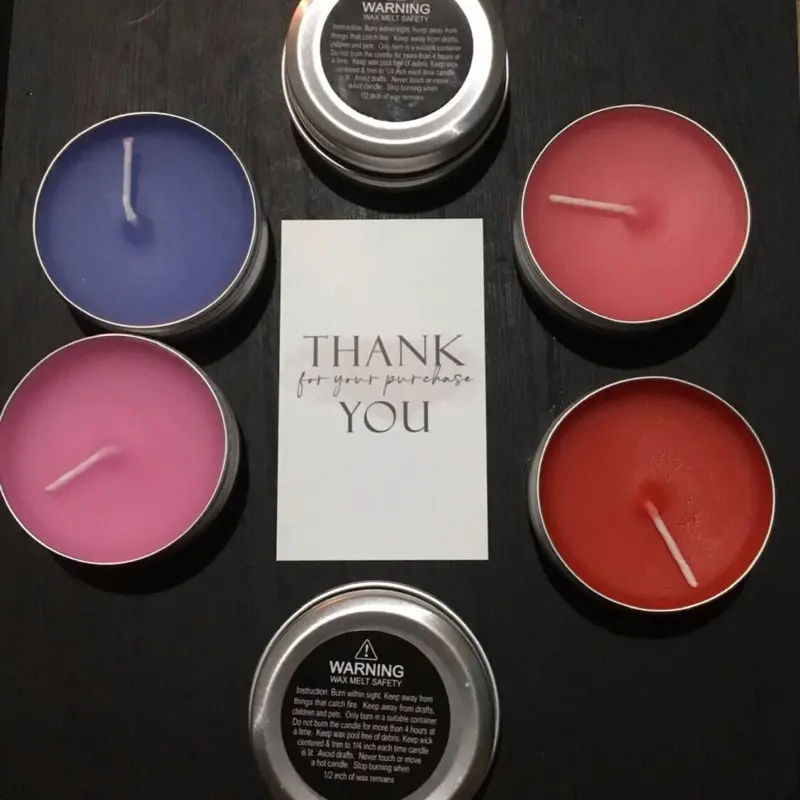 Vanilla Candle tin