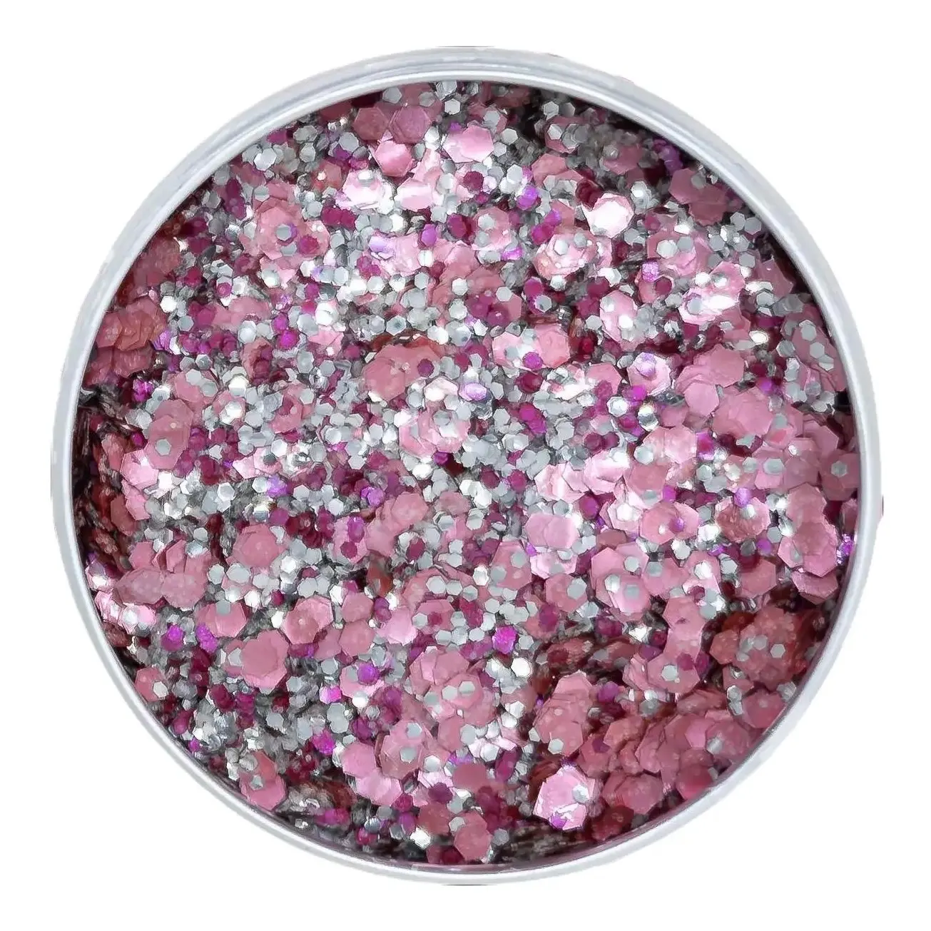 Glamaglitter Pink Unicorn Biodegradable Glitter Cosmetic Makeup for Face, Body, Hair