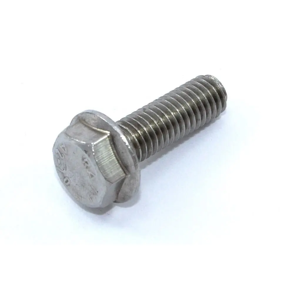 Stainless Steel Hex Flange Head Bolts Flanged Set Screw m6 m8
