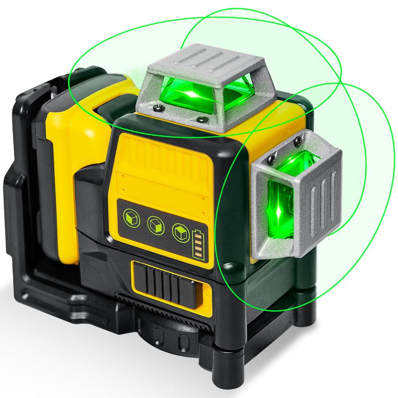 12 Lines 3 Sides 360 Â° Vertical Laser Level with Green Light 5