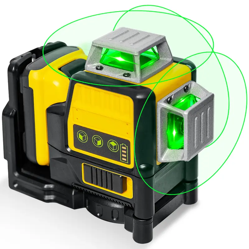 12 Lines 3 Sides 360 Â° Vertical Laser Level with Green Light 5